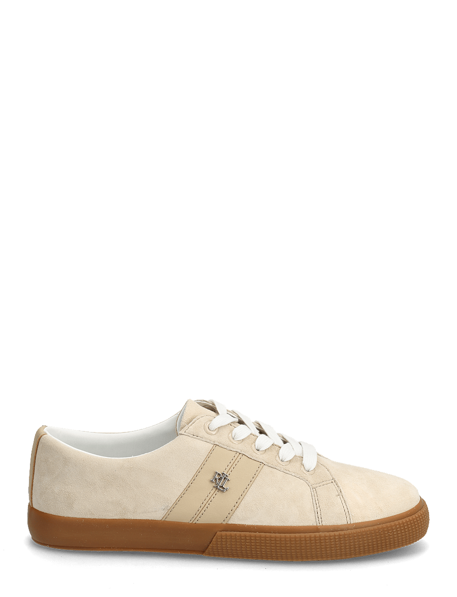 Lauren Ralph Lauren - KIDSUEDE/SOFTNAPPA-JANSON II-SK-VLC - lave sneakers - sand dune - 1