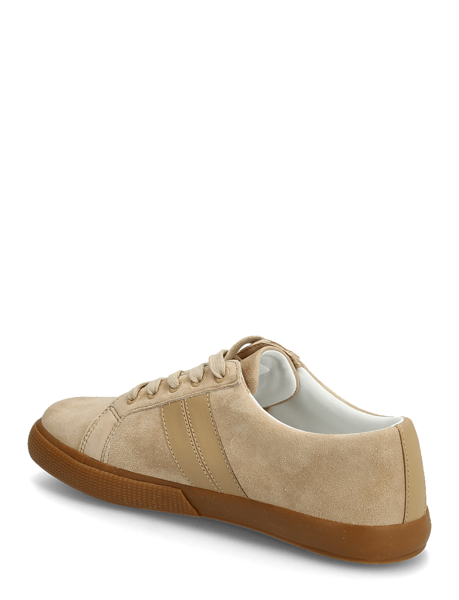 Lauren Ralph Lauren - Janson II Suede & Nappa Leather Sneaker - baskets basses - tan/tan - 2