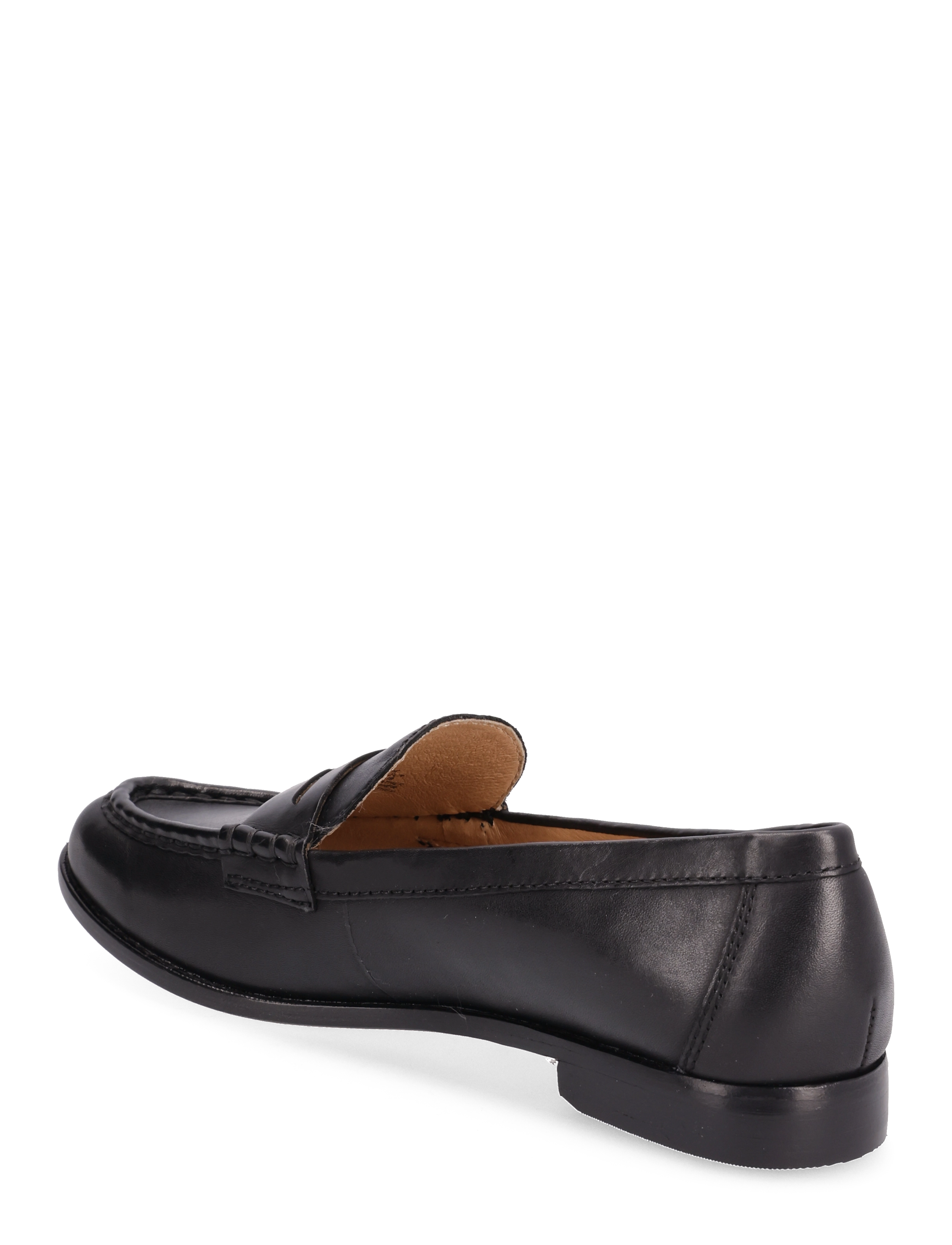 Lauren Ralph Lauren - Wynnie Burnished Leather Loafer - fashion trends - black - 2