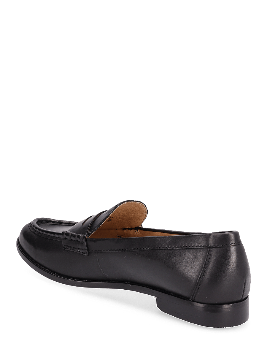 Lauren Ralph Lauren - Wynnie Burnished Leather Loafer - fashion trends - black - 2