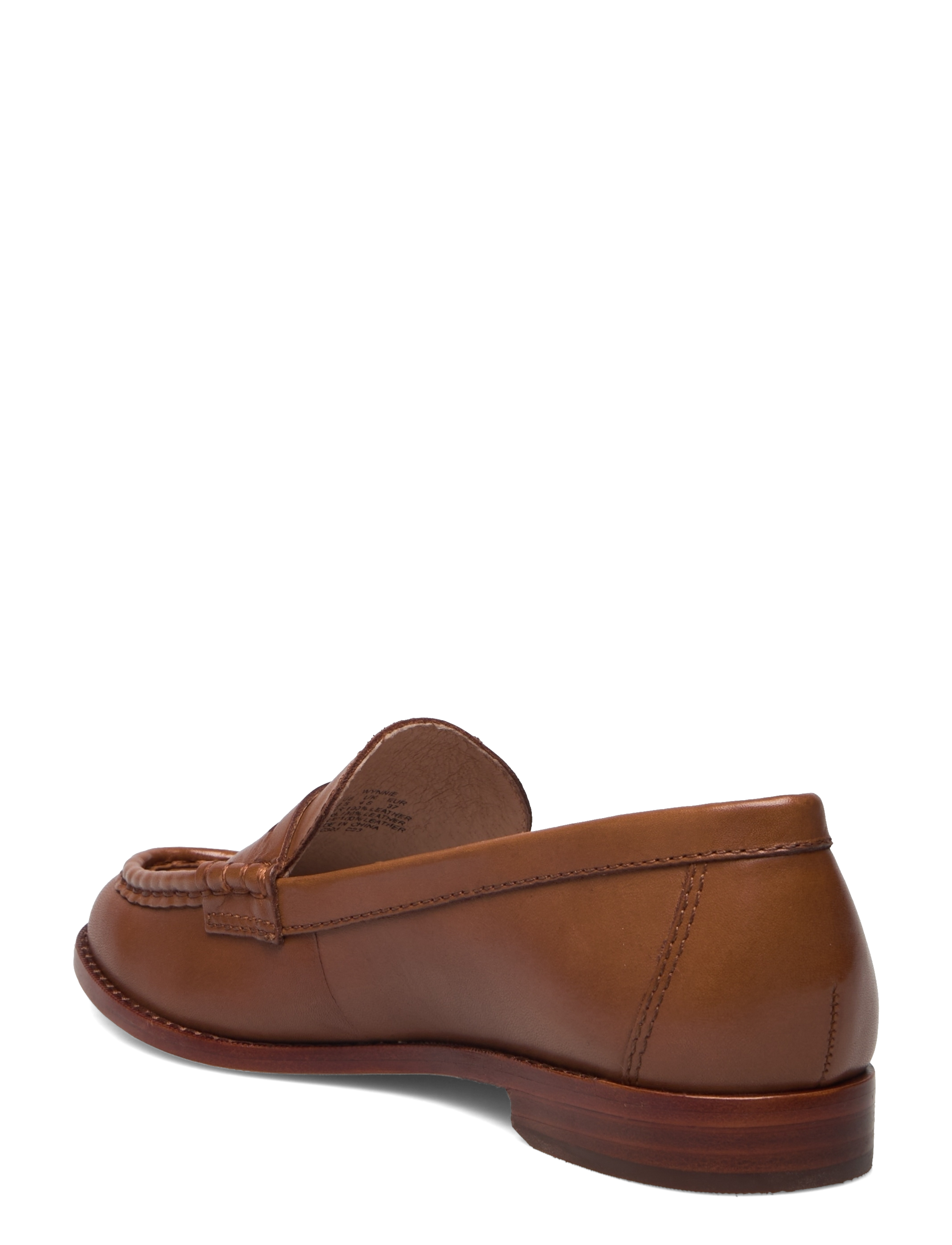 Lauren Ralph Lauren - Wynnie Burnished Leather Loafer - fashion trends - deep saddle tan - 2