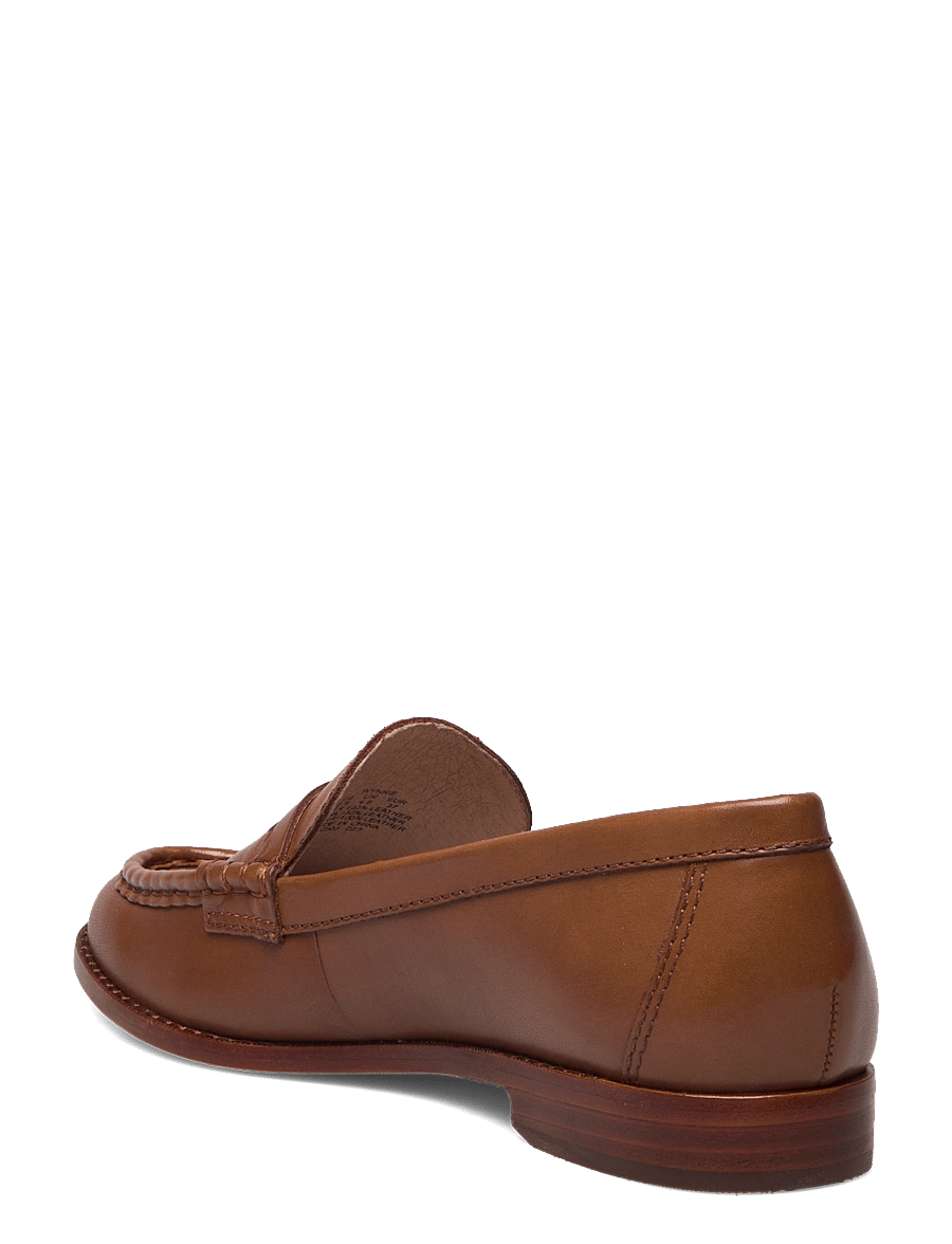 Lauren Ralph Lauren - Wynnie Burnished Leather Loafer - fashion trends - deep saddle tan - 2