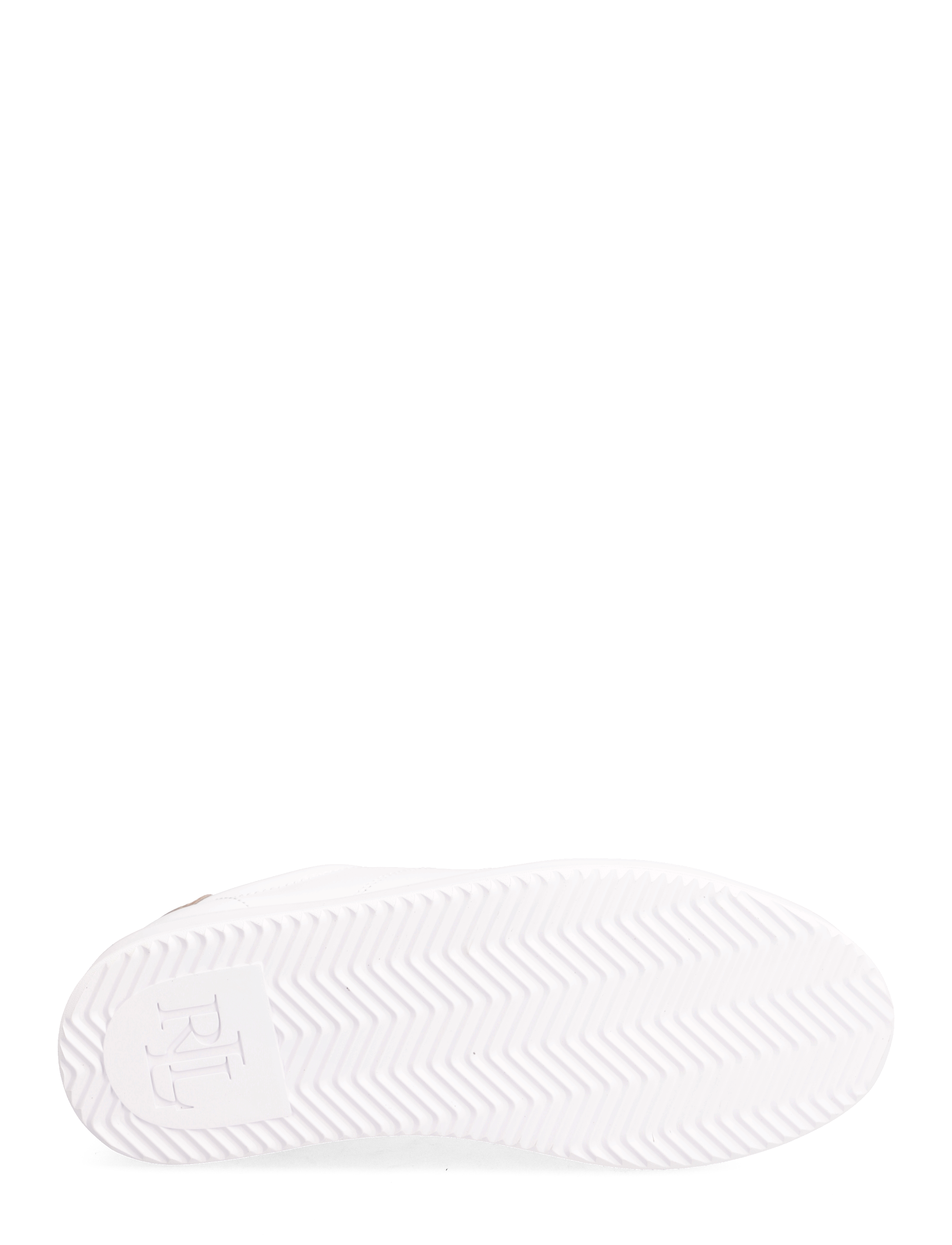 Lauren Ralph Lauren - Angeline IV Action Leather Sneaker - rl white/rl gold - 4