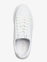 Lauren Ralph Lauren - Angeline IV Action Leather Sneaker - low top sneakers - rl white/rl white - 3