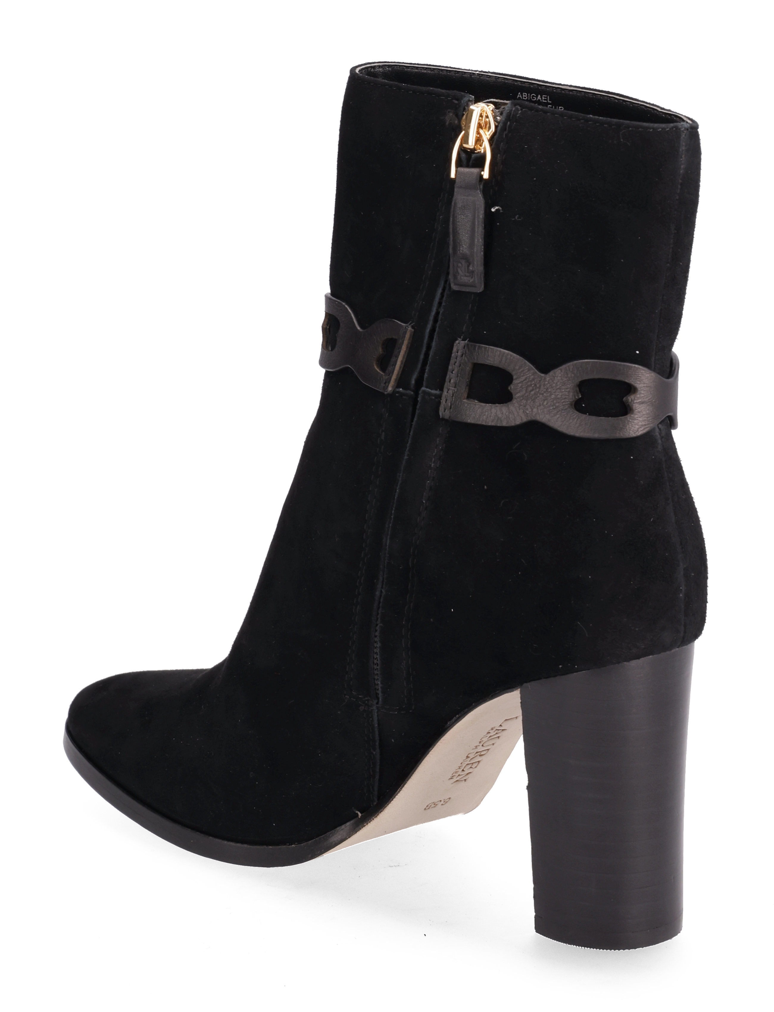 Lauren Ralph Lauren - Abigael Suede Bootie - black/black - 2