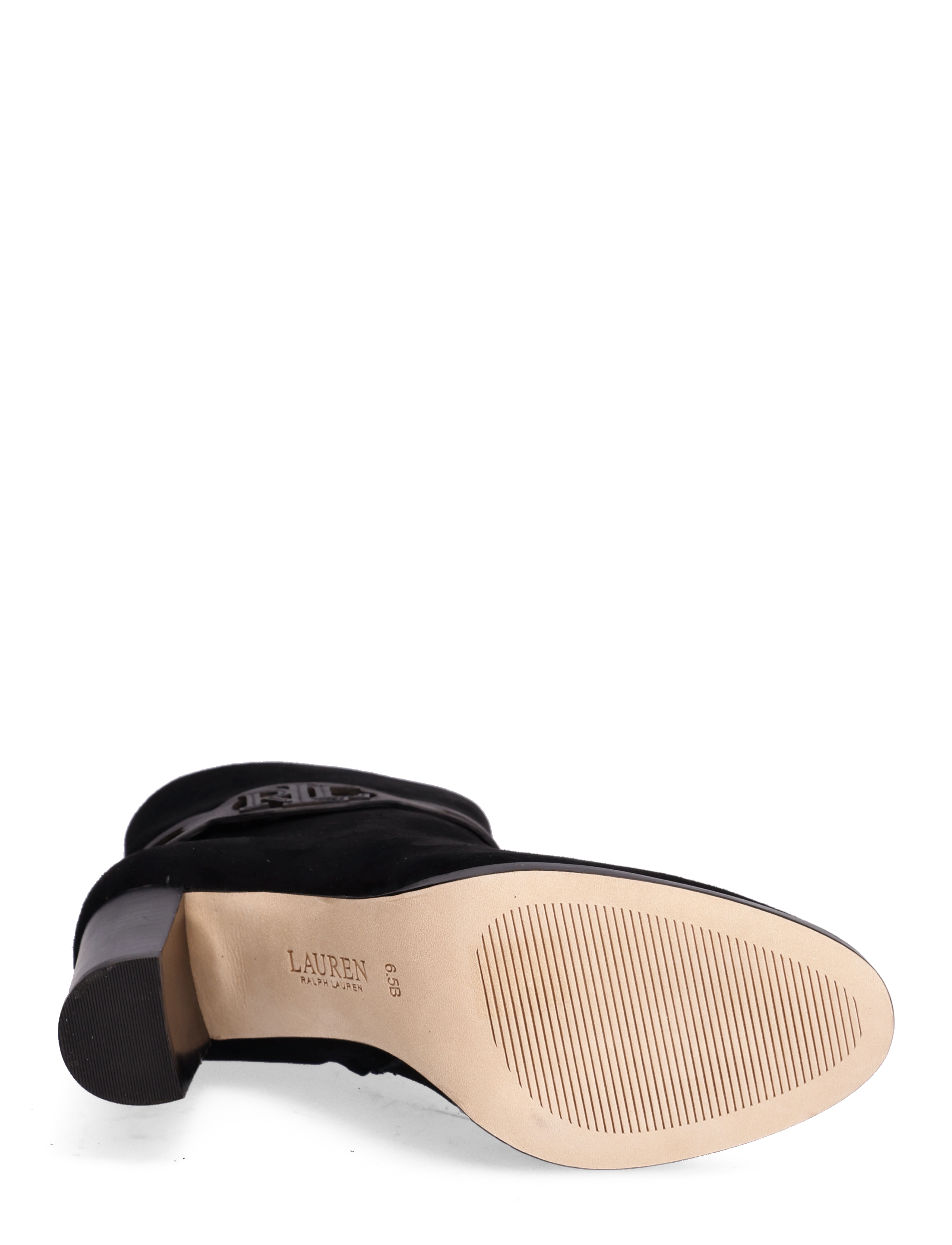 Lauren Ralph Lauren - Abigael Suede Bootie - black/black - 4