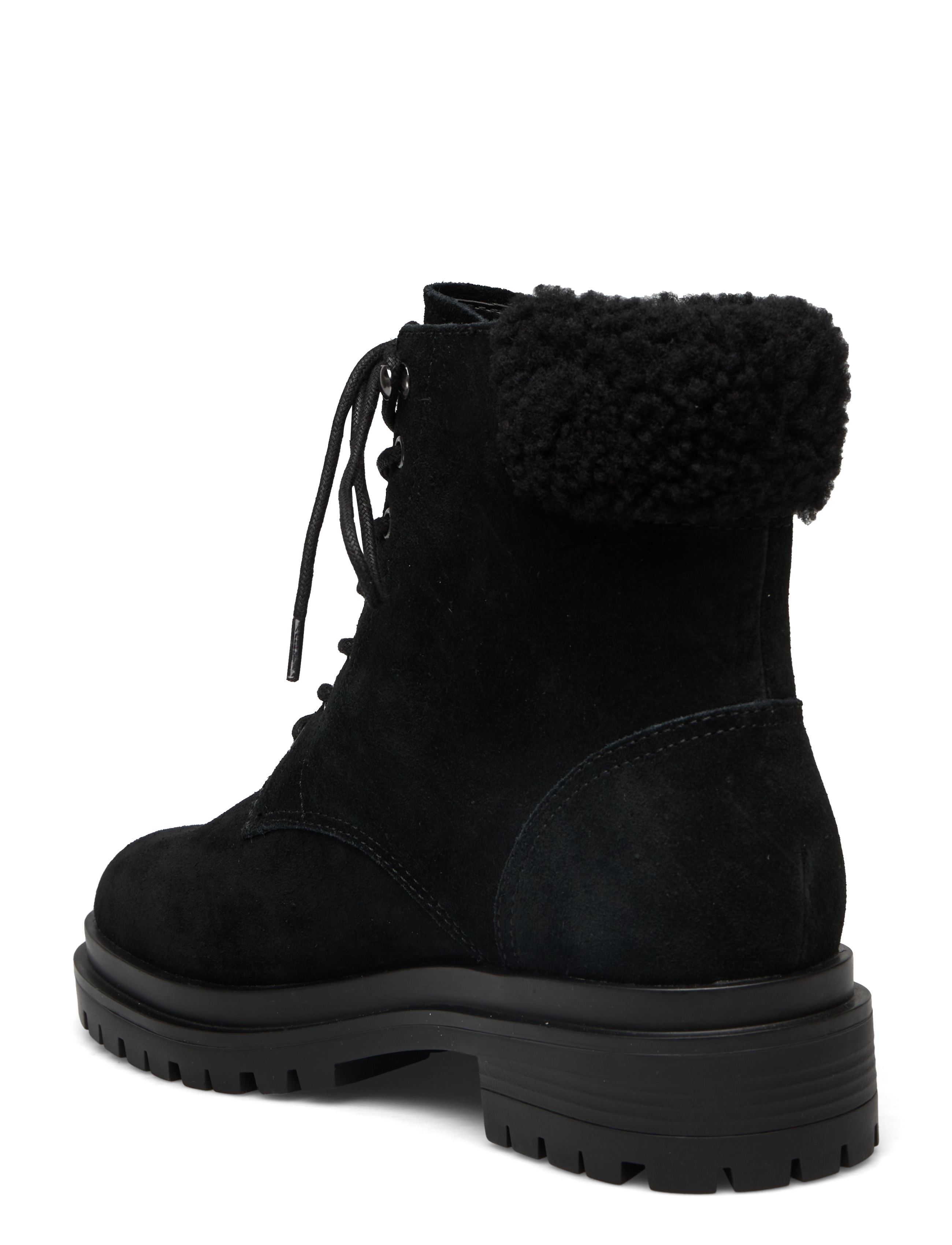 Lauren Ralph Lauren - Carlee Suede Bootie - black/black - 2