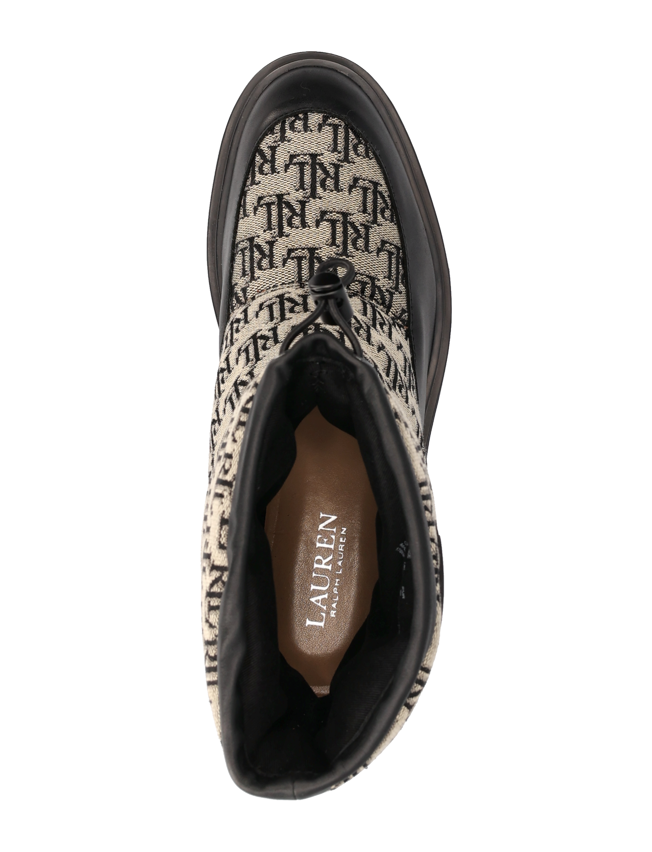 Lauren Ralph Lauren - MNGJACQ/WPBRNCALF-COREE-BO-BTE - black-black/black - 3