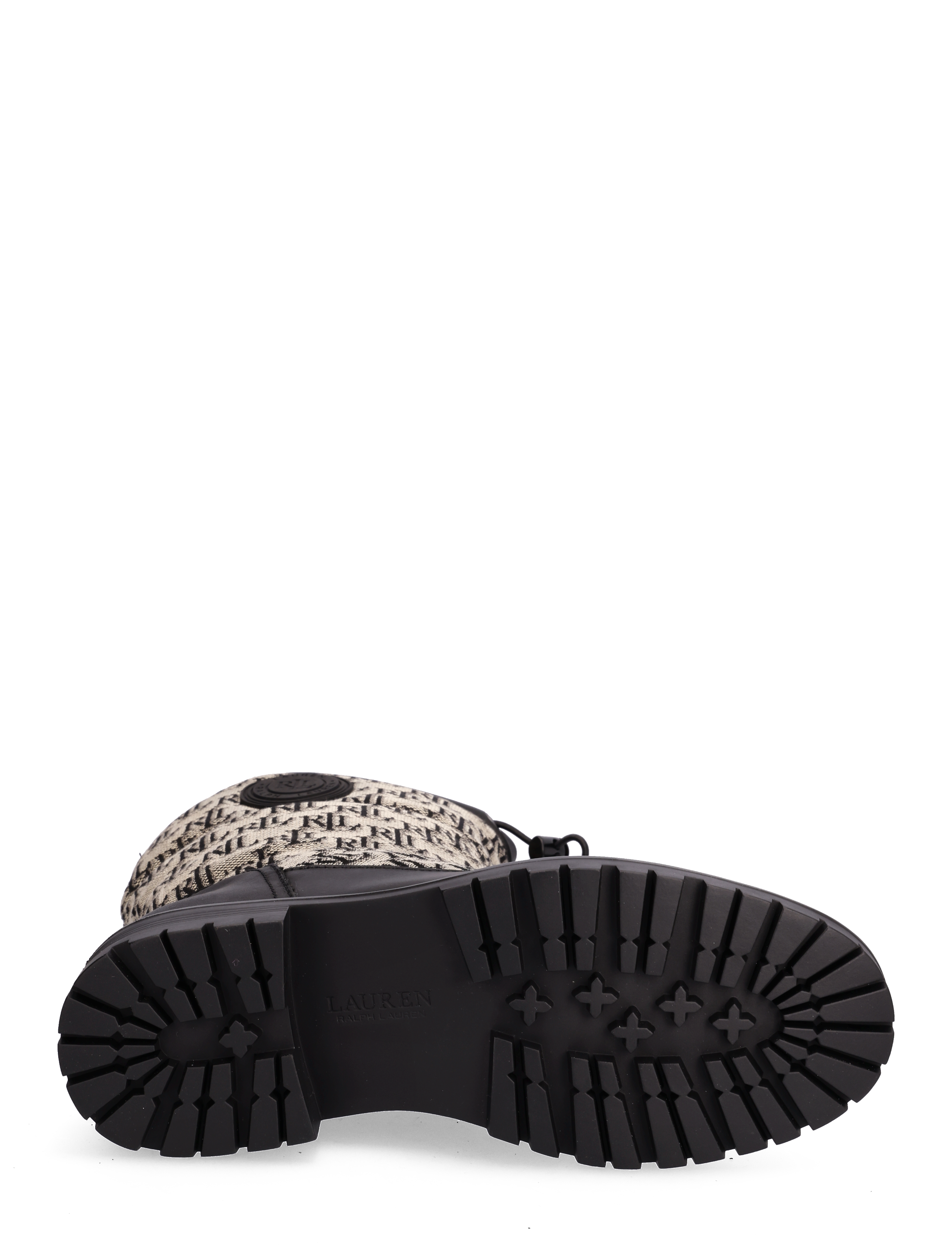 Lauren Ralph Lauren - MNGJACQ/WPBRNCALF-COREE-BO-BTE - black-black/black - 4