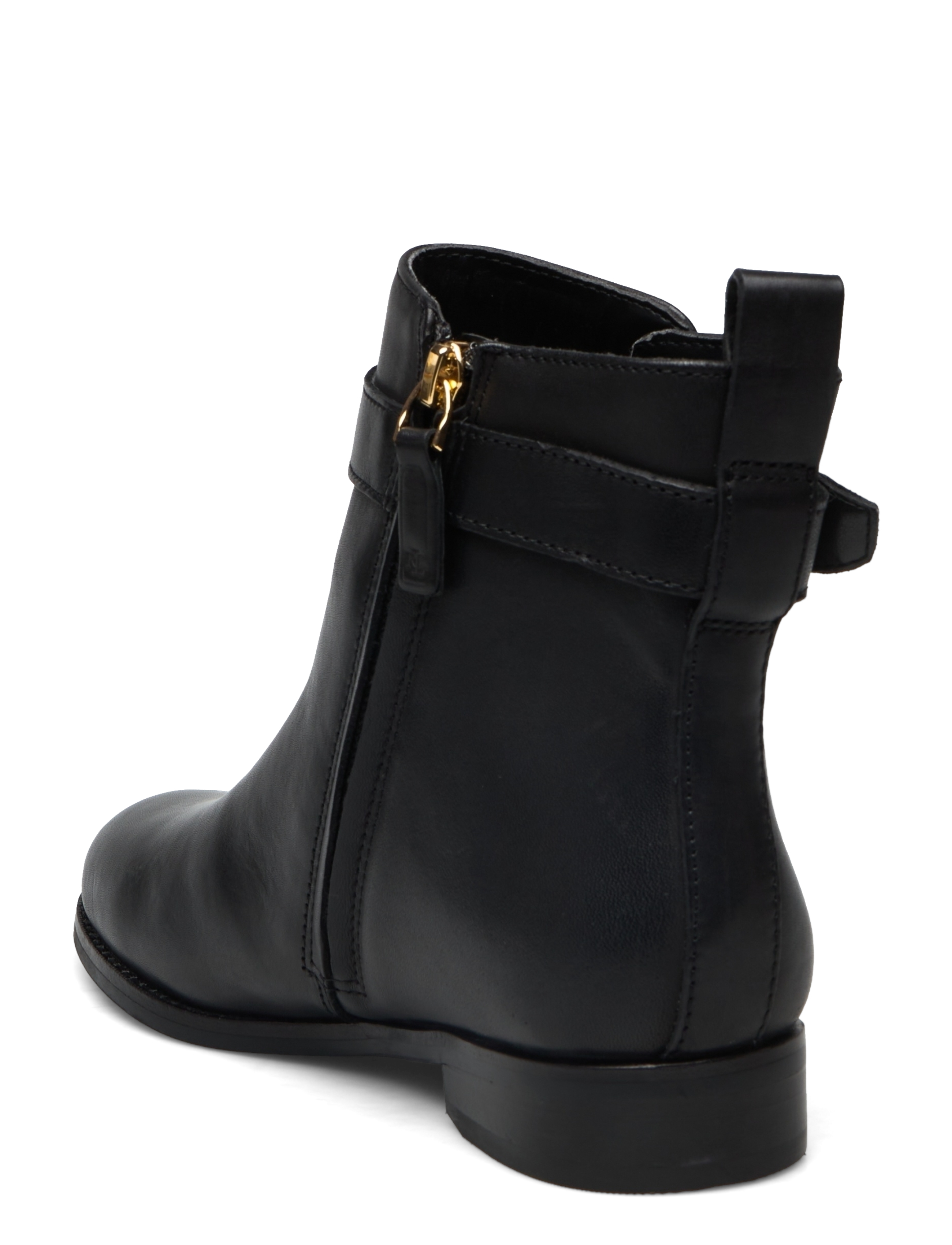 Lauren Ralph Lauren - Briele Burnished Leather Bootie - black - 2