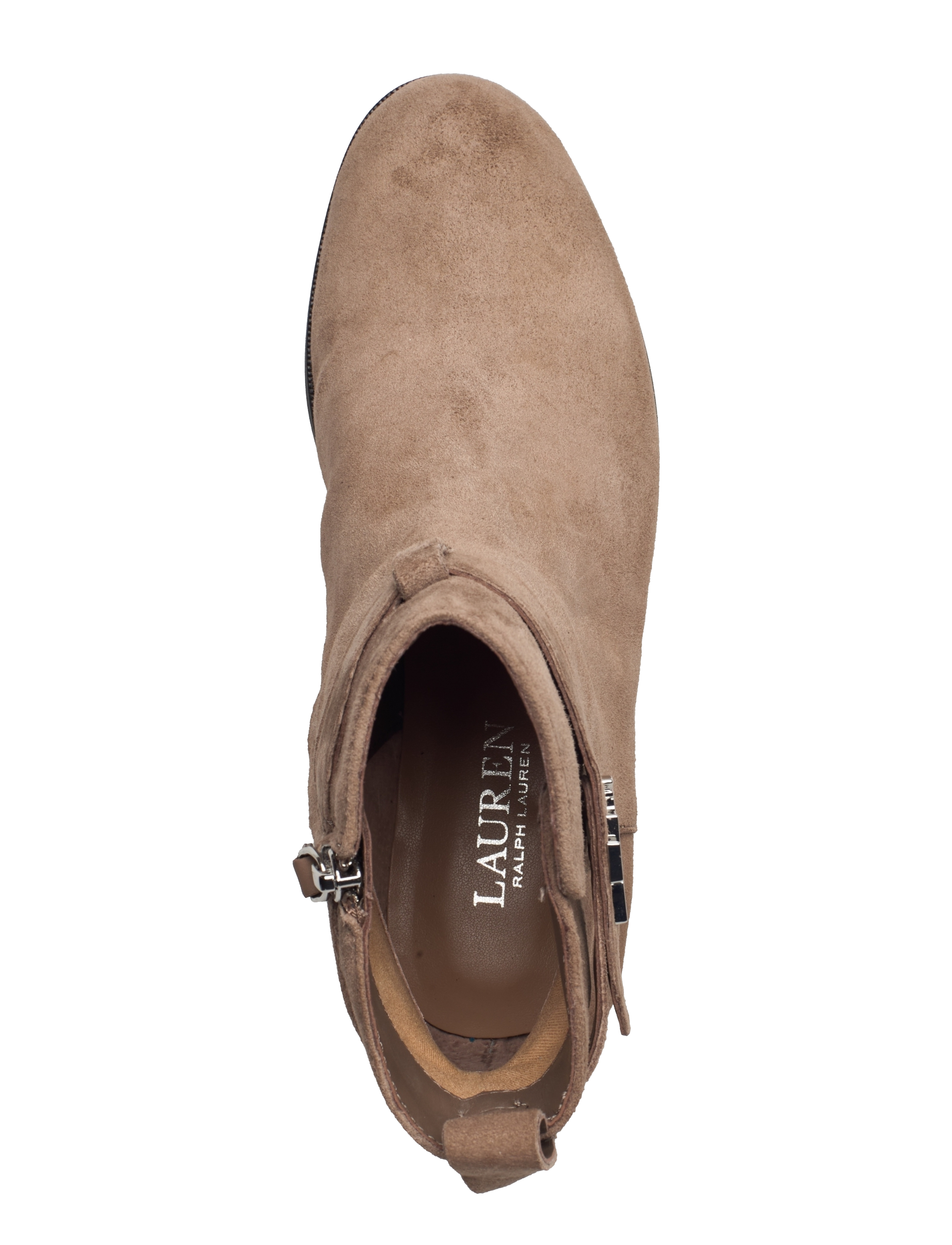 Lauren Ralph Lauren - Briele Suede Bootie - truffle - 3