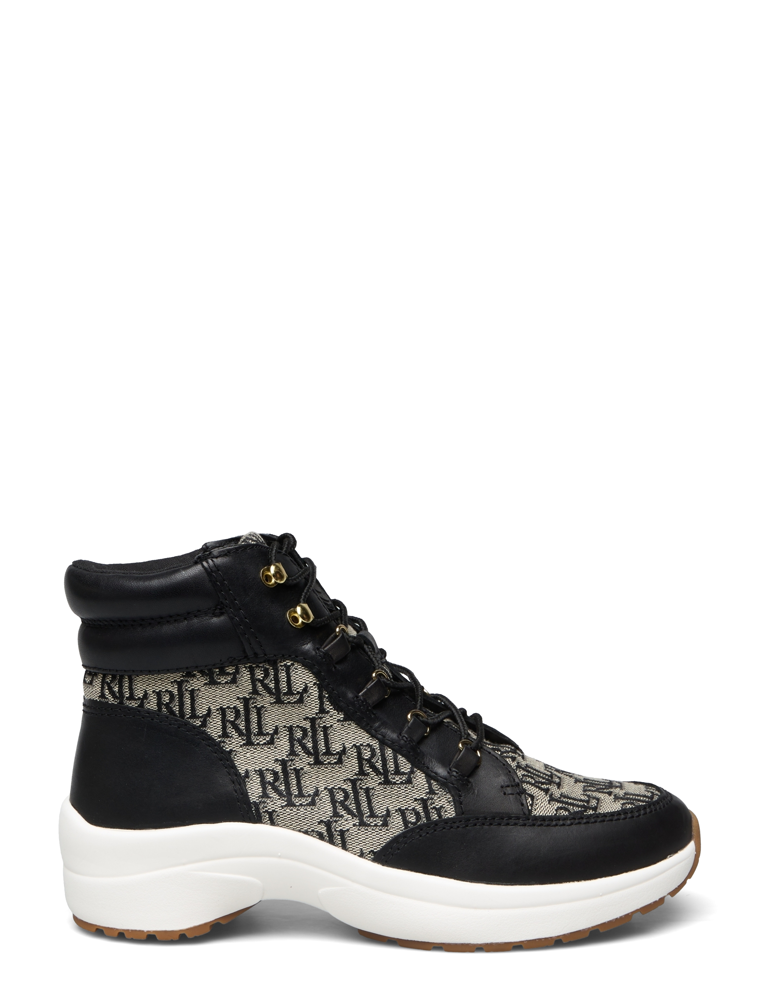 Lauren Ralph Lauren - MNGRAMJACQRD/BURNCF-RYLEE HIKER-SK- - black-black/black - 1