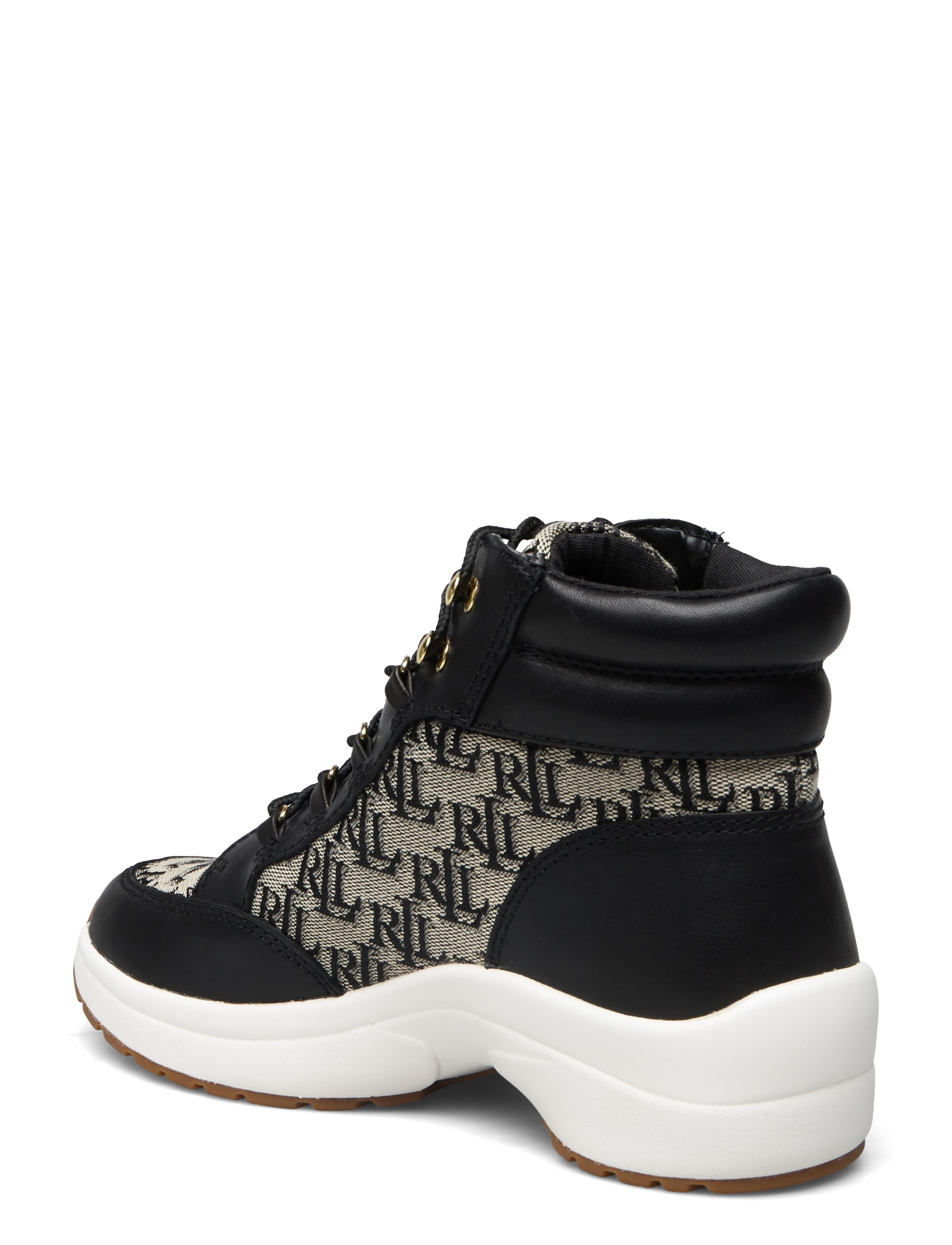 Lauren Ralph Lauren - MNGRAMJACQRD/BURNCF-RYLEE HIKER-SK- - black-black/black - 2