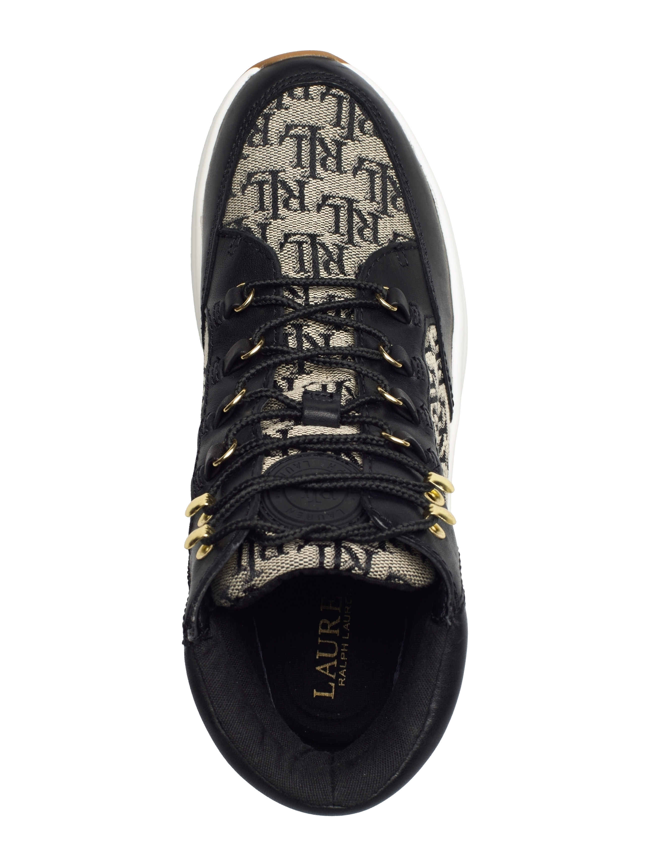 Lauren Ralph Lauren - MNGRAMJACQRD/BURNCF-RYLEE HIKER-SK- - black-black/black - 3