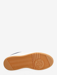 Lauren Ralph Lauren - Hailey Leather & Suede Sneaker - sportiniai bateliai žemu aulu - white - 4