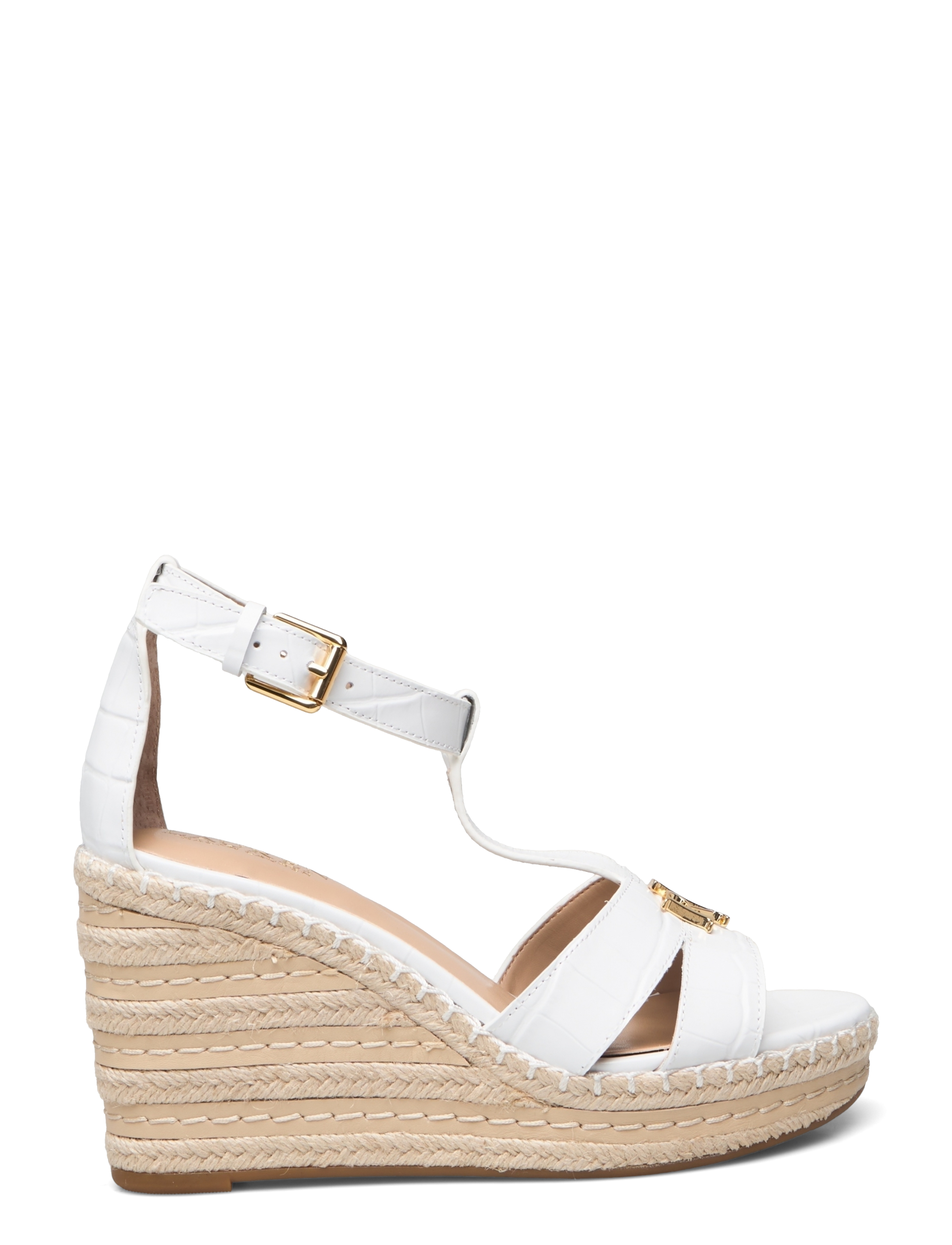 Lauren Ralph Lauren - LARGE CROC EMBOSS-HALE II-ES-WED - rl white - 1