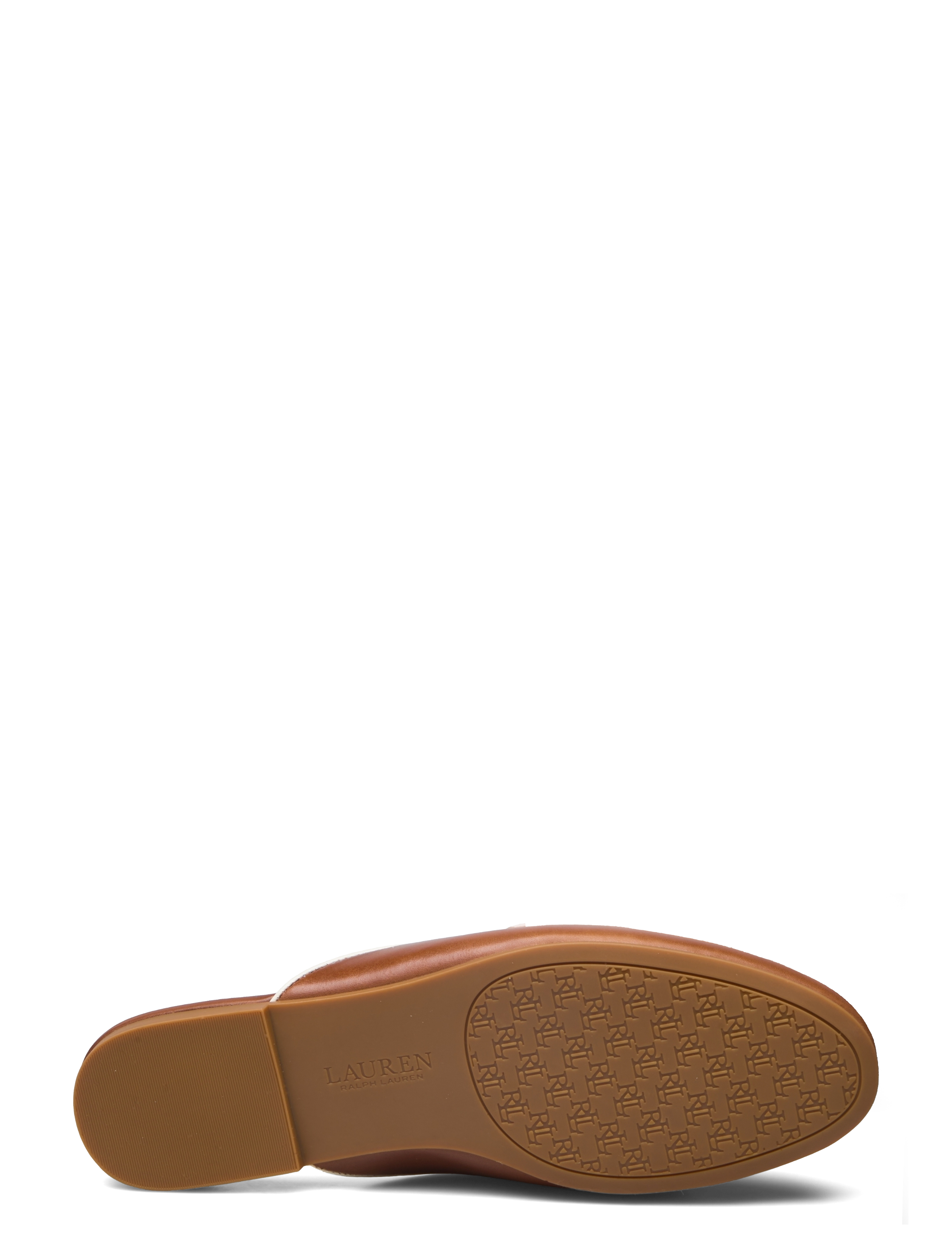 Lauren Ralph Lauren - Aliana II Burnished Leather Mule - deep saddle tan/v - 4