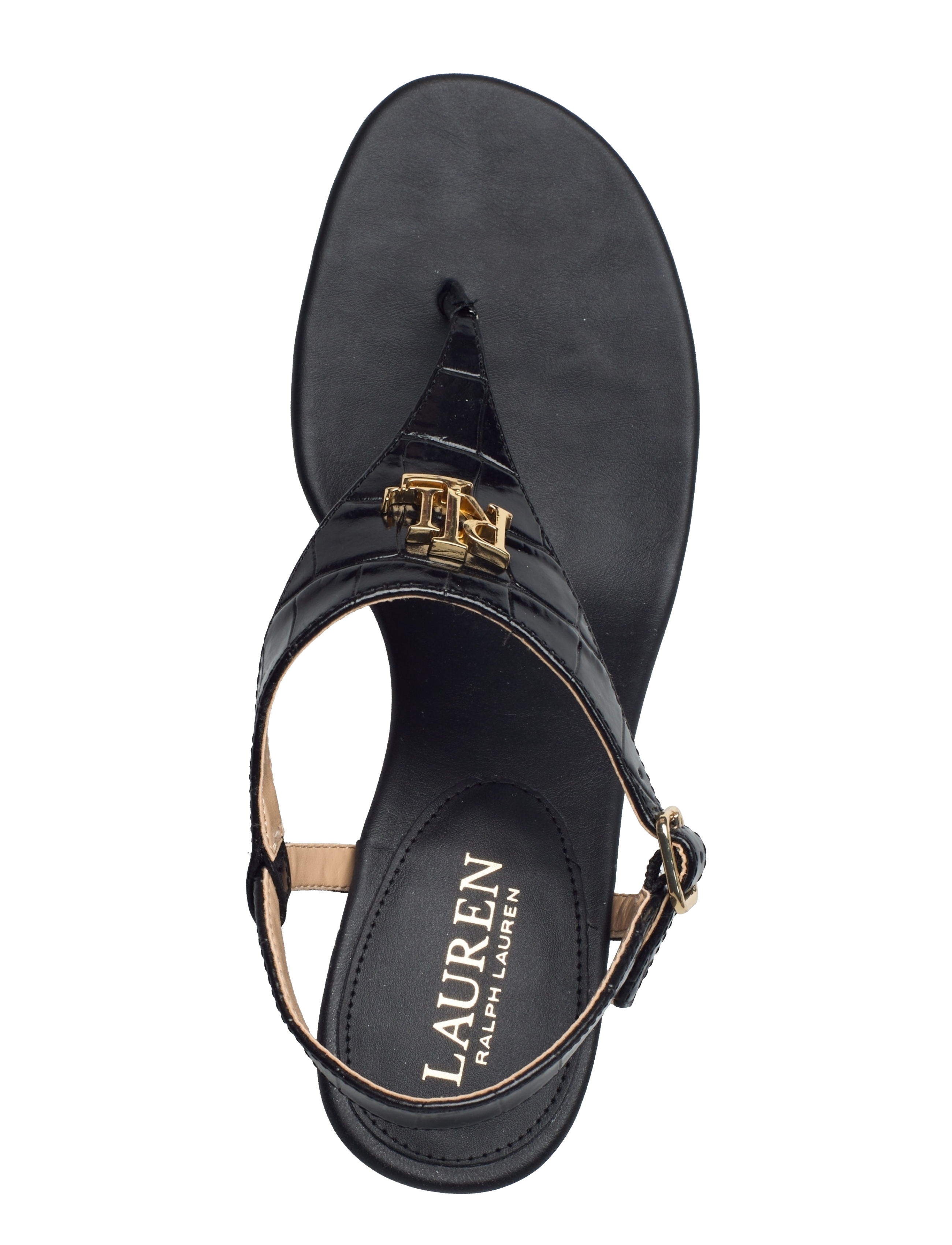 Lauren Ralph Lauren - LARGE CROC EMBOSS-WESTCOTT II-SN-HE - black - 3
