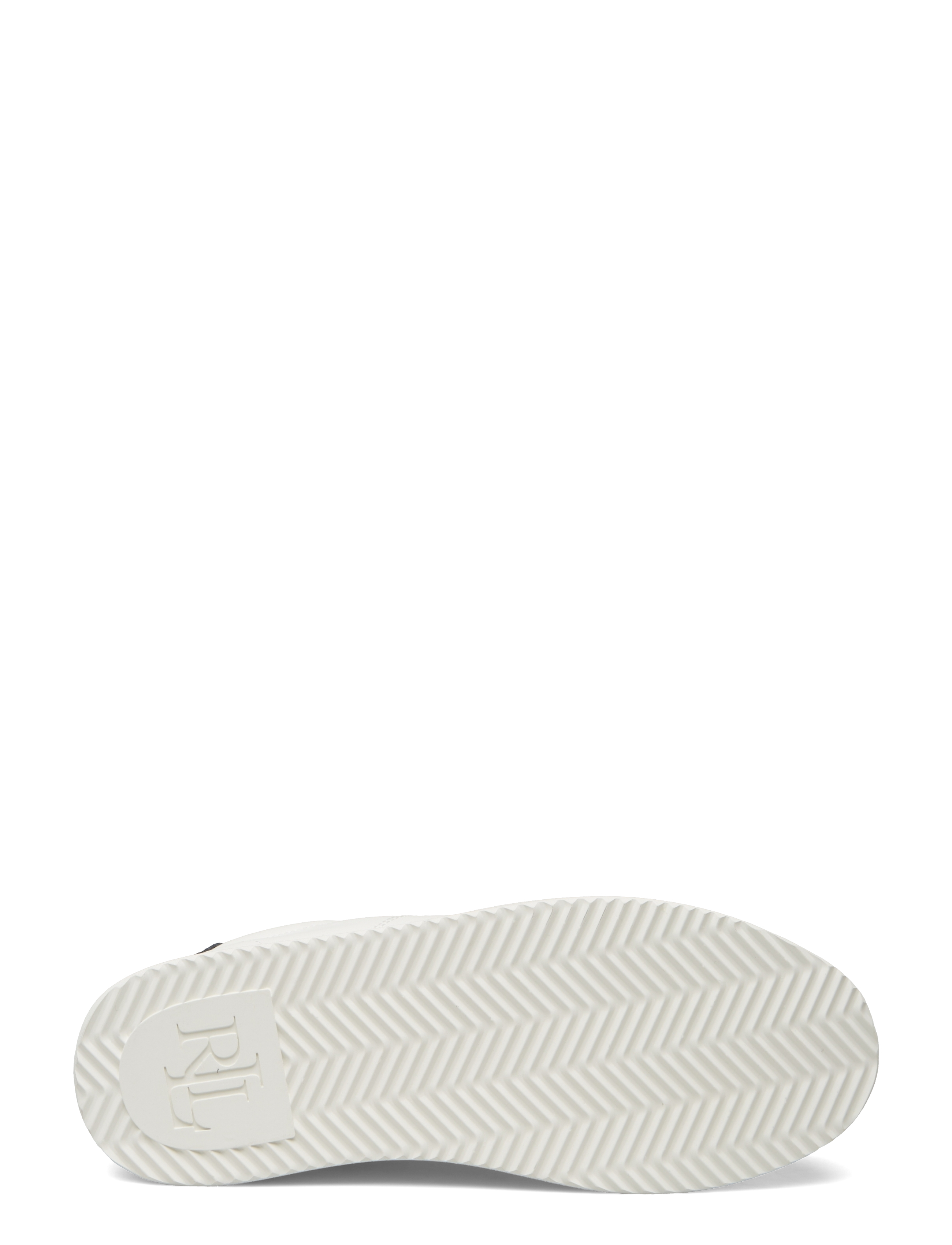 Lauren Ralph Lauren - Angeline IV Action Leather Sneaker - snow white/black - 4