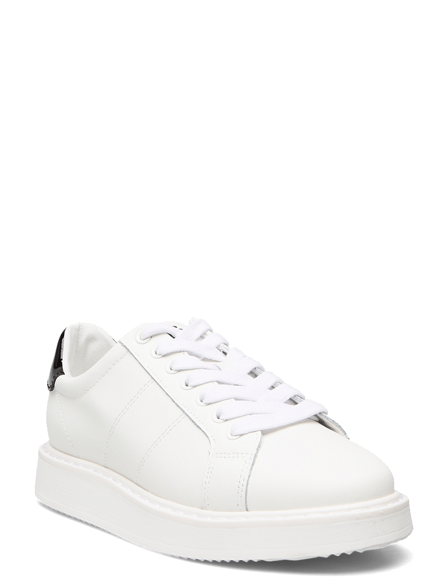 Lauren Ralph Lauren - Angeline IV Action Leather Sneaker - snow white/black - 0