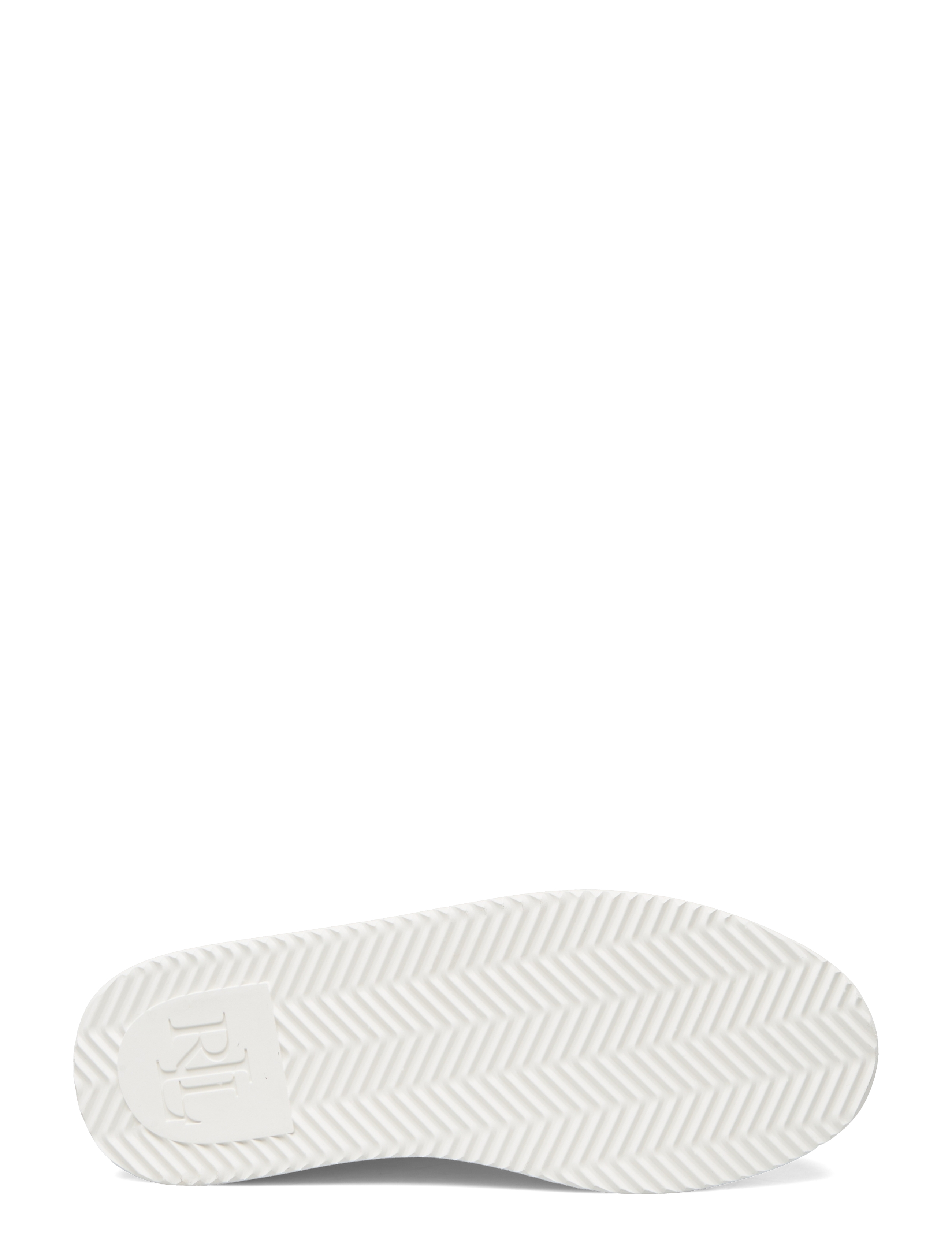 Lauren Ralph Lauren - Angeline IV Action Leather Sneaker - snow white/black - 4
