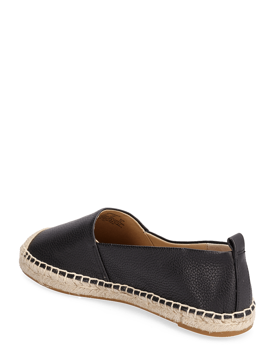 Lauren Ralph Lauren - Cameryn IV Tumbled Leather Espadrille - black - 2