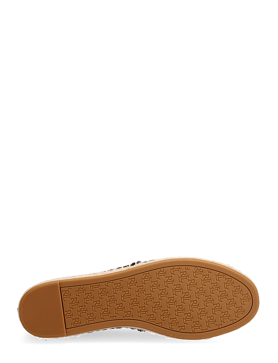 Lauren Ralph Lauren - Cameryn IV Tumbled Leather Espadrille - black - 4