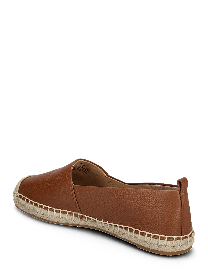 Lauren Ralph Lauren - Cameryn IV Tumbled Leather Espadrille - espadrilles - deep saddle tan - 2