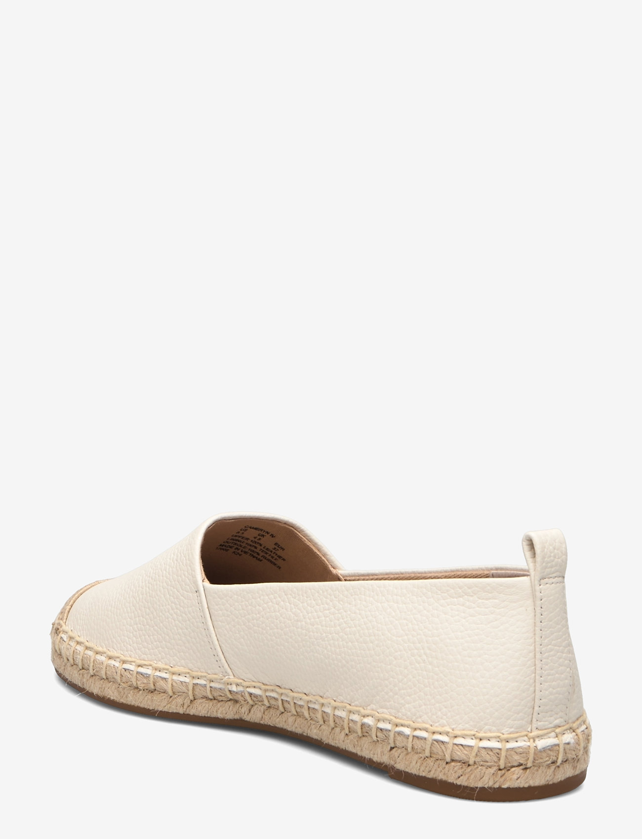 Lauren Ralph Lauren - Cameryn IV Tumbled Leather Espadrille - espadrillos - soft white - 2