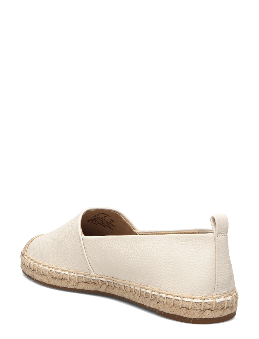 Lauren Ralph Lauren - Cameryn IV Tumbled Leather Espadrille - soft white - 2