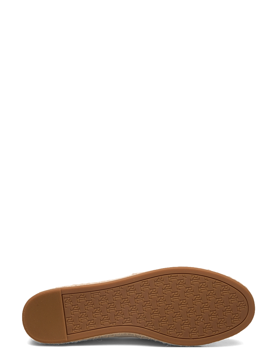 Lauren Ralph Lauren - Cameryn IV Tumbled Leather Espadrille - soft white - 4
