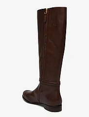 Lauren Ralph Lauren - Bridgette Burnished Leather Tall Boot - sievietēm - chestnut brown - 2