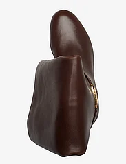 Lauren Ralph Lauren - Bridgette Burnished Leather Tall Boot - sievietēm - chestnut brown - 3