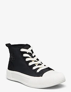 Dakota Canvas & Suede High-Top Sneaker, Lauren Ralph Lauren