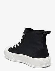 Lauren Ralph Lauren - Dakota Canvas & Suede High-Top Sneaker - sportiska stila apavi ar paaugstinātu potītes daļu - black - 2