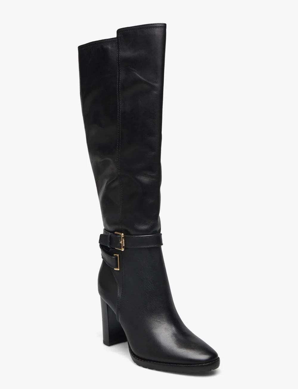Lauren Ralph Lauren Manchester Burnished Leather Tall Boot Long boots Boozt
