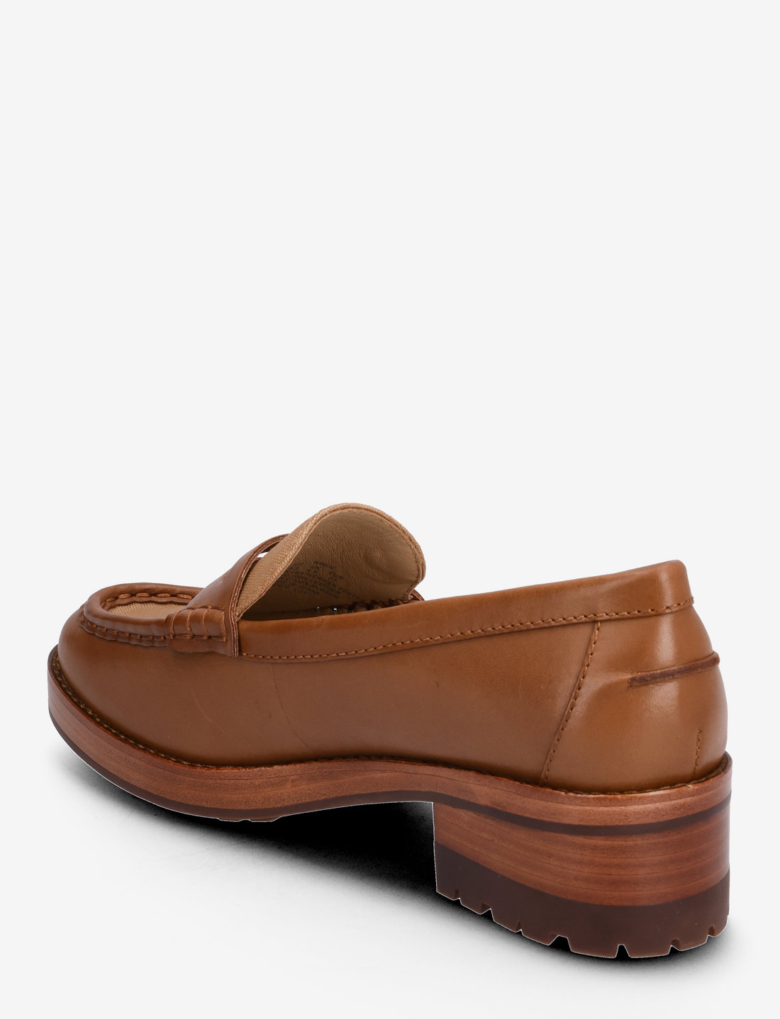 Leather penny 2025 loafers womens