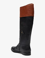 Lauren Ralph Lauren - Justine Burnished Leather Riding Boot - ilgaauliai - black/deep saddle - 2