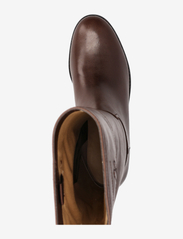 Lauren Ralph Lauren - Justine Burnished Leather Riding Boot - ilgaauliai - chestnut brown - 3