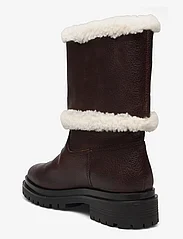 Lauren Ralph Lauren - Carter Water-Repellent Leather Boot - madalad poolsaapad - chestnut brown/na - 3