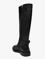 Lauren Ralph Lauren - Hallee Tumbled Leather Tall Boot - sievietēm - black - 2