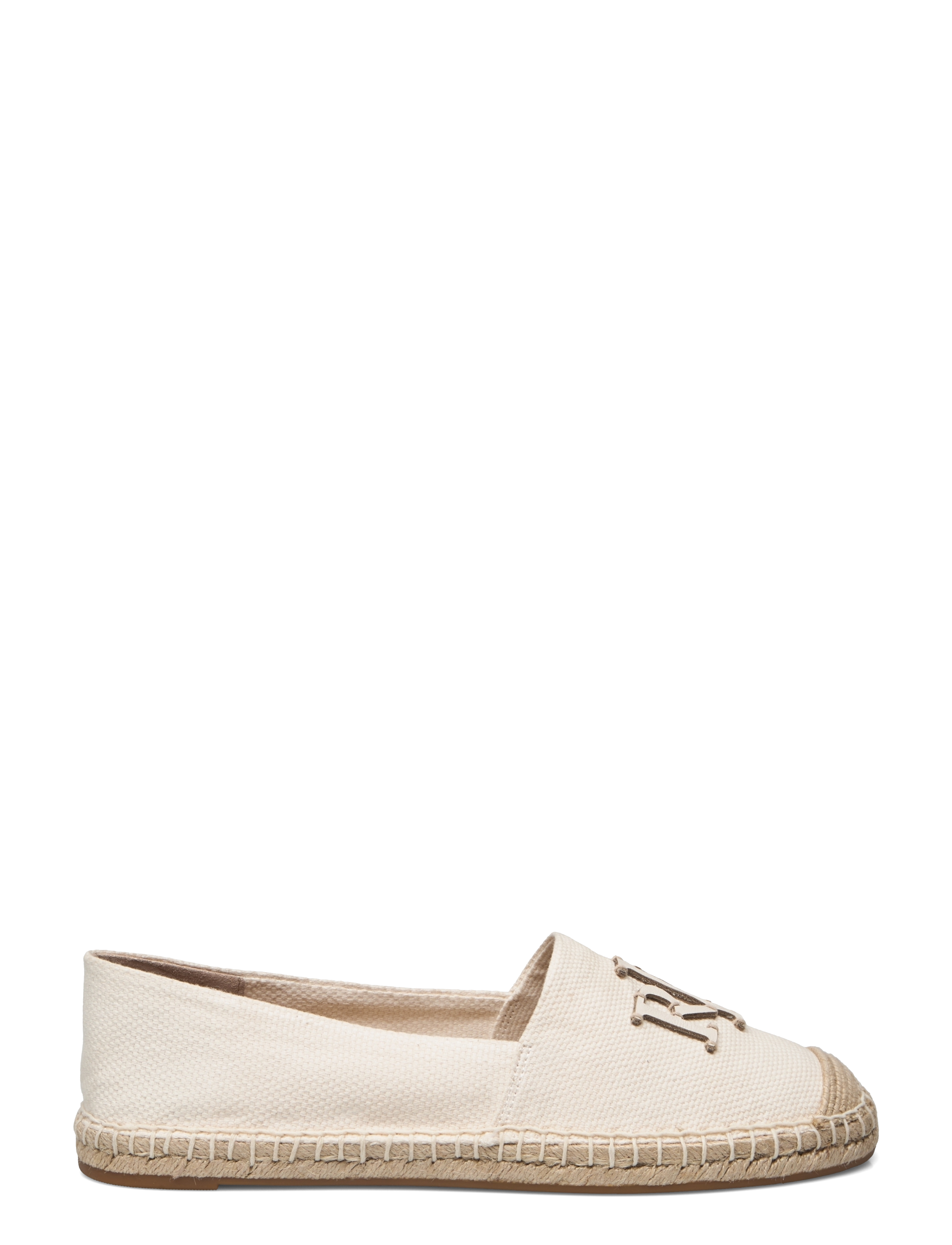 Lauren Ralph Lauren - CRSS DYE CNV/SFT NP-CAMERYN LOGO-ES - espadrilles - soft white/ntrl/s - 1