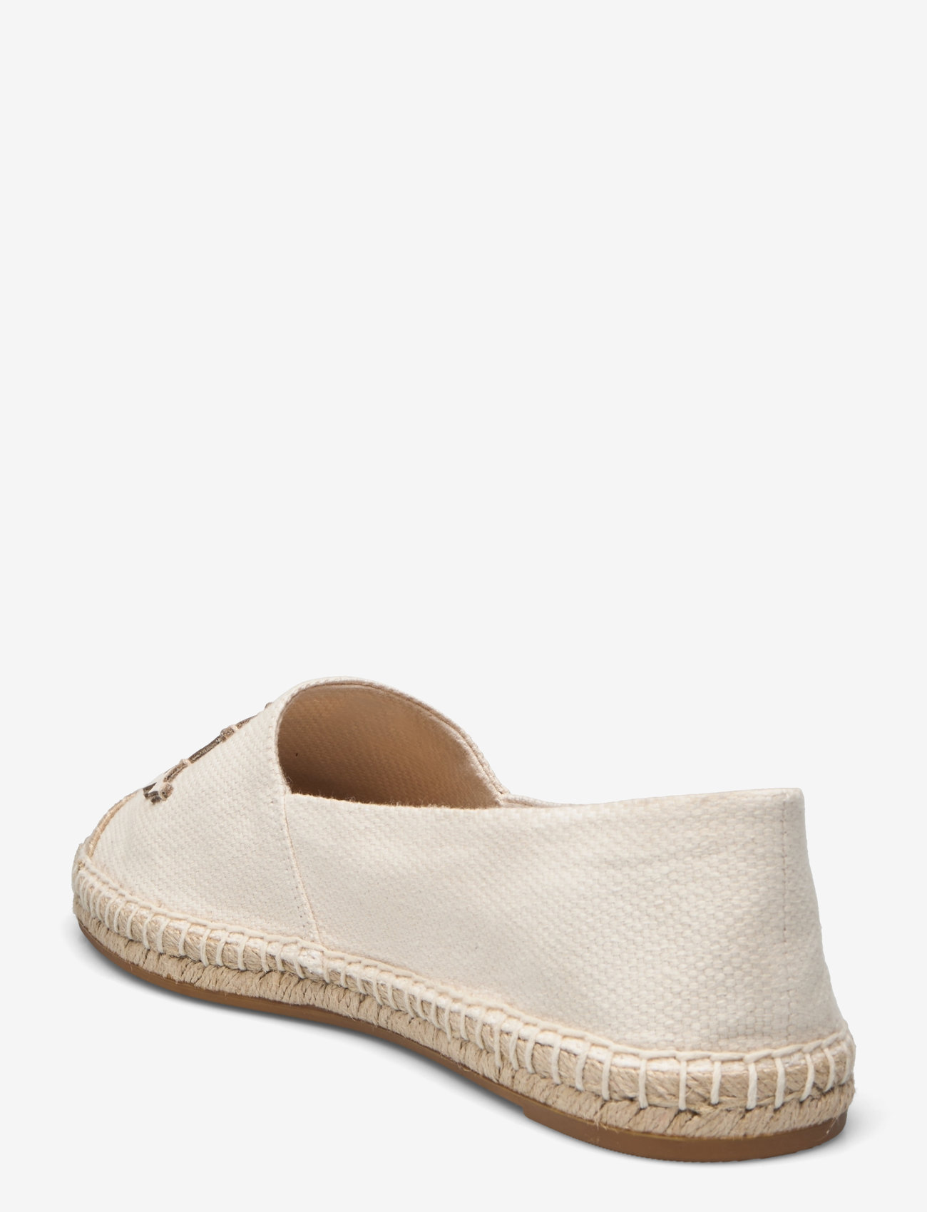 Lauren Ralph Lauren - Cameryn III Canvas & Leather Espadrille - espadrilles - soft white/ntrl/s - 2