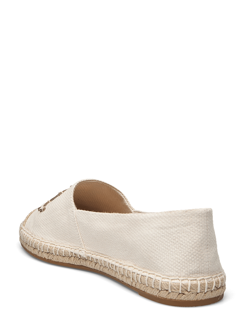Lauren Ralph Lauren - Cameryn III Canvas & Leather Espadrille - espadrilles - soft white/ntrl/s - 2