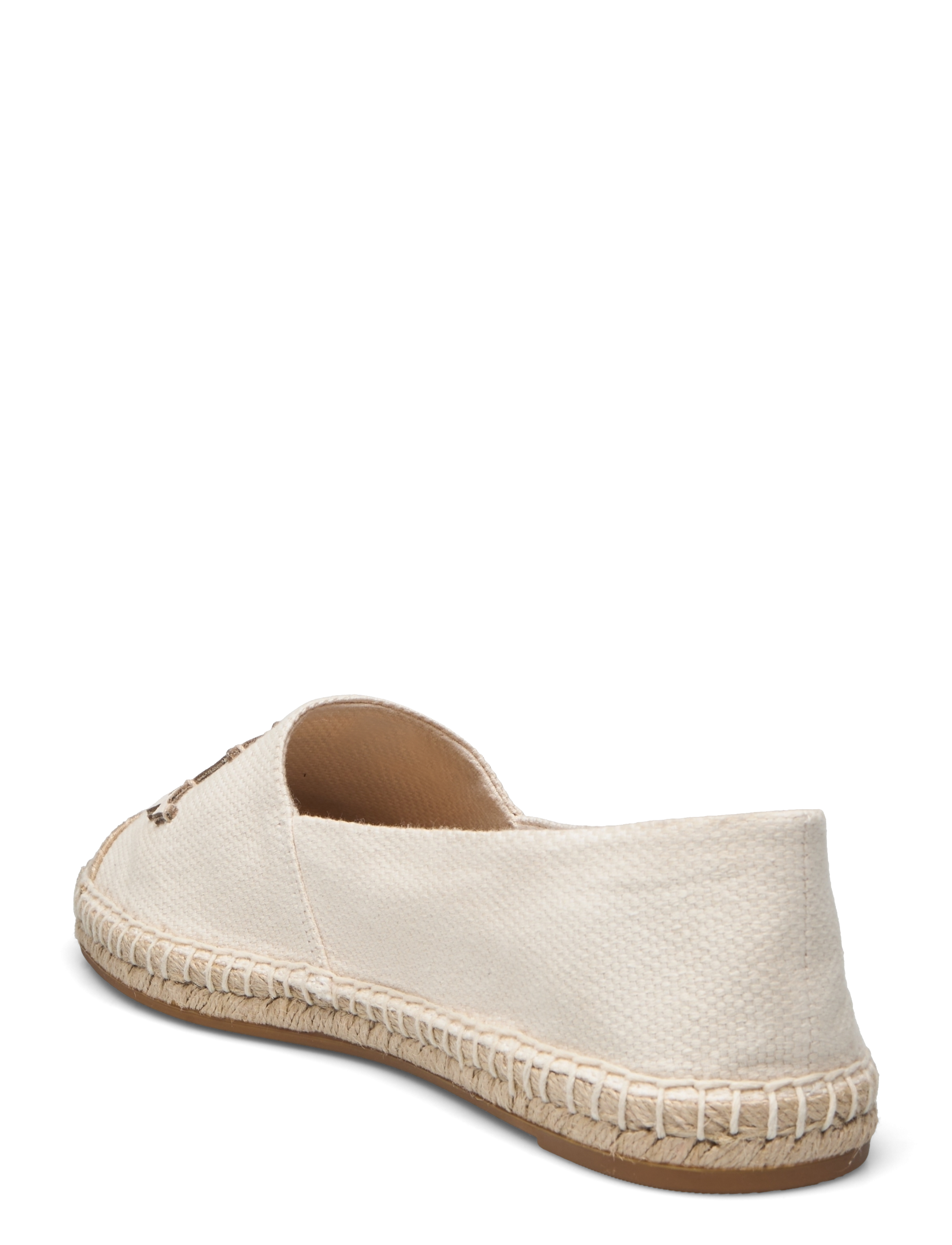Lauren Ralph Lauren - CRSS DYE CNV/SFT NP-CAMERYN LOGO-ES - espadrilles - soft white/ntrl/s - 2