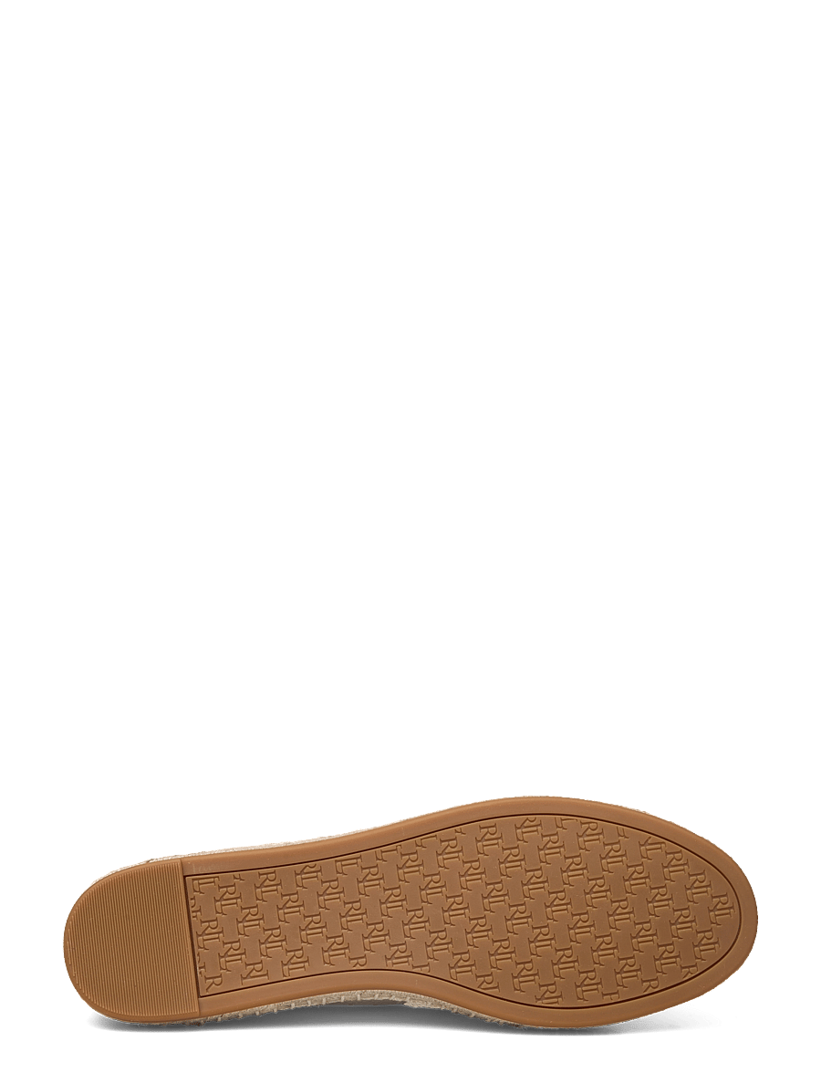 Lauren Ralph Lauren - CRSS DYE CNV/SFT NP-CAMERYN LOGO-ES - espadrilles - soft white/ntrl/s - 4