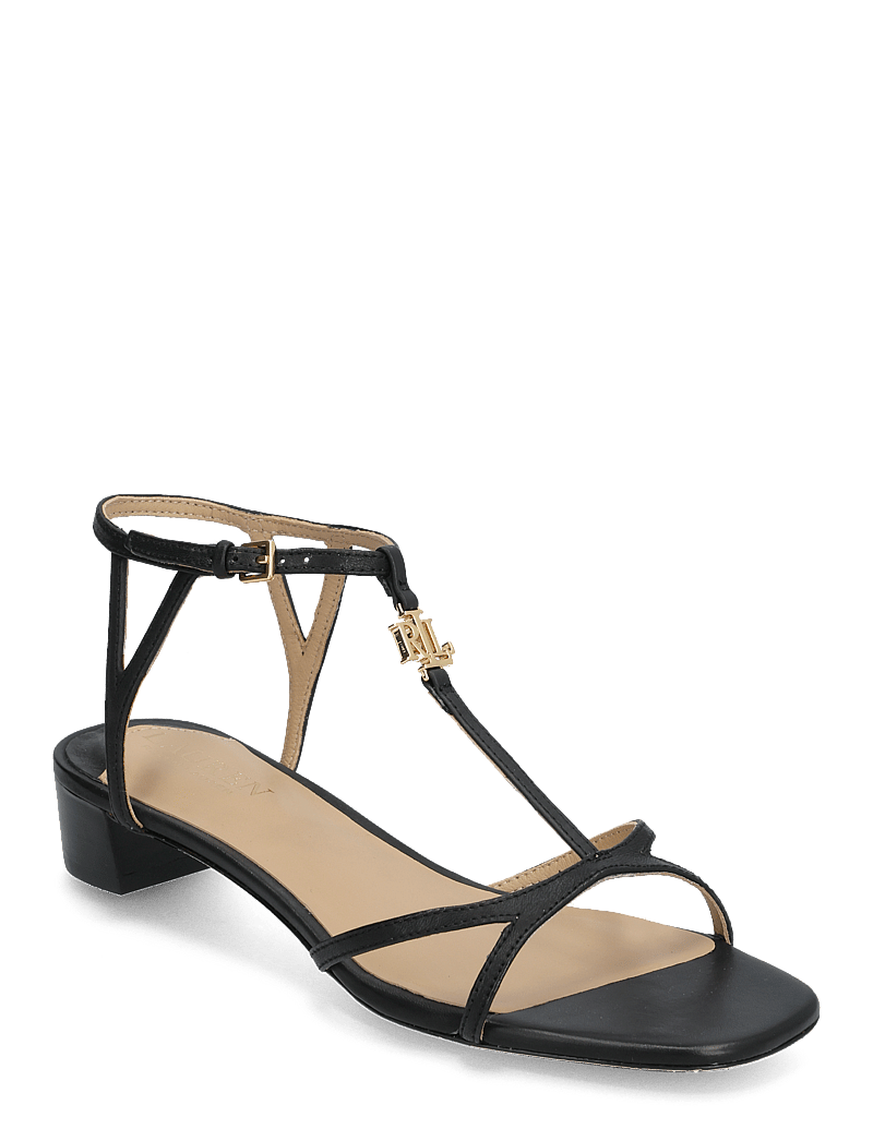 Lauren Ralph Lauren - Fallon Nappa Leather Sandal - black - 0