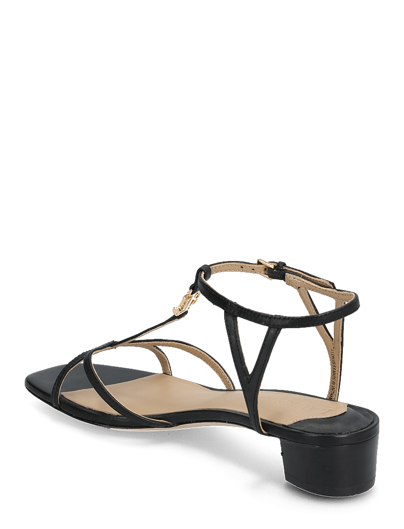 Lauren Ralph Lauren - Fallon Nappa Leather Sandal - black - 2