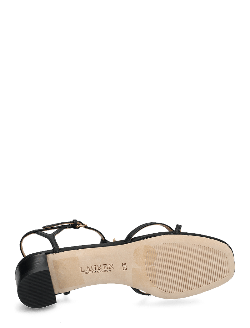 Lauren Ralph Lauren - Fallon Nappa Leather Sandal - black - 4