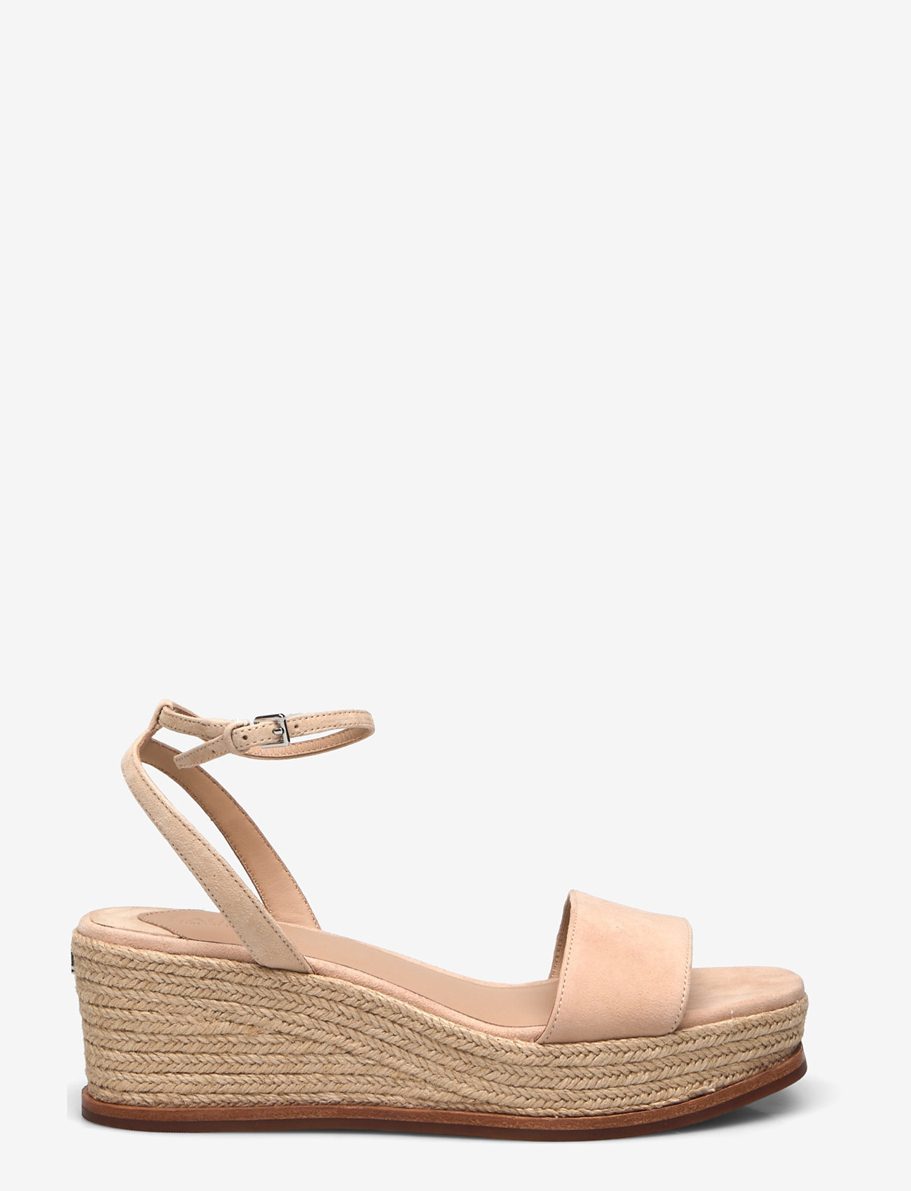 Lauren Ralph Lauren - Leona Suede Espadrille - espadrilles mit absatz - sand dune - 1